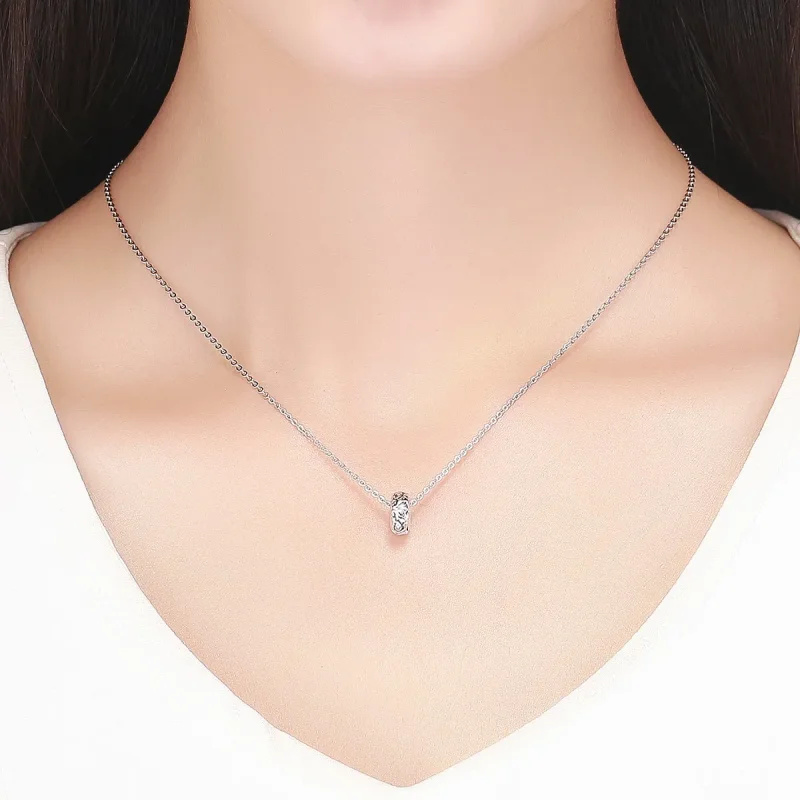 (slika za) Srebrni vintage cvetlični distančnik v stilu Pandora - SCC1139 - Ogled 4