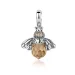 Viseča srebrna čebela v stilu Pandora - SCC035