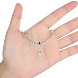 Viseči glasbeni zapisi v stilu Pandora Silver - SCC110