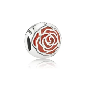 (slika za) Disney, Belle's Enchanted Rose Charm - PANDORA