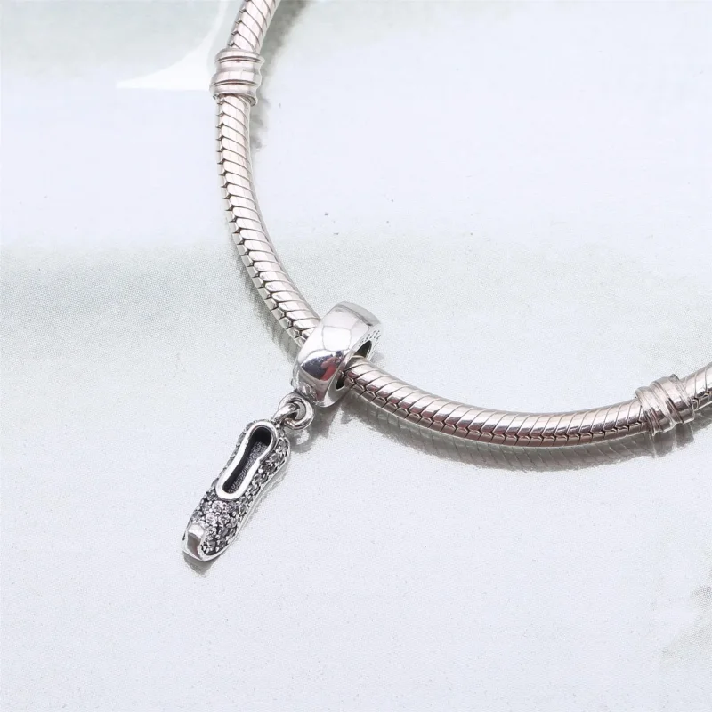 (slika za) Disney, Jasmine's Sparkling Slipper Viseči obesek - PANDORA - Ogled 4