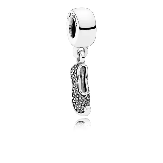 (slika za) Disney, Jasmine's Sparkling Slipper Viseči obesek - PANDORA