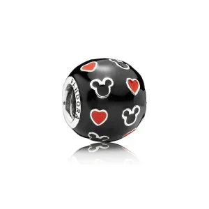 (slika za) Disney, Mickey & Hearts Charm - PANDORA