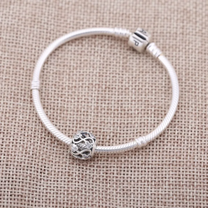 (slika za) Disney, Minnie & Mickey Infinity Charm - PANDORA - Ogled 2