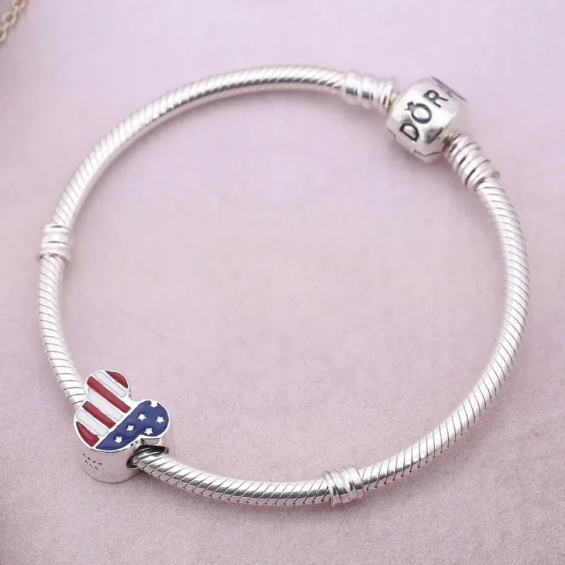 (slika za) Disney, obesek Mickey Americana - PANDORA - Ogled 2