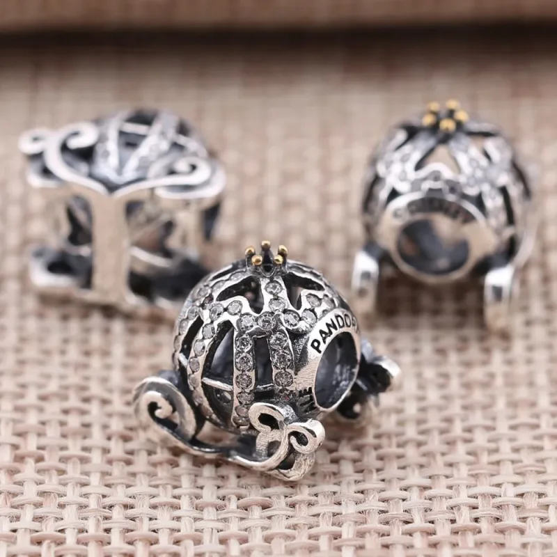 (slika za) Disney, obesek Pepelkina buča - PANDORA - Ogled 2