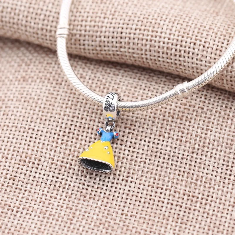 (slika za) Disney, obesek za visečo obleko Sneguljčice - PANDORA - Ogled 2