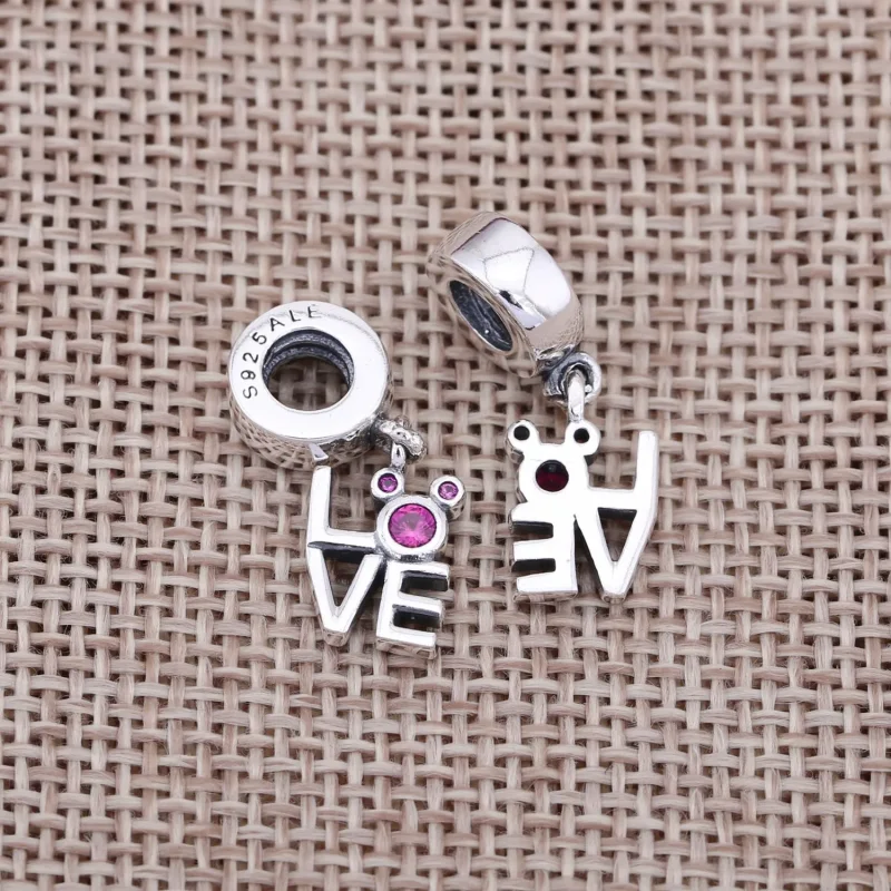 (slika za) Disney, viseči obesek Love Mickey - PANDORA - Ogled 3