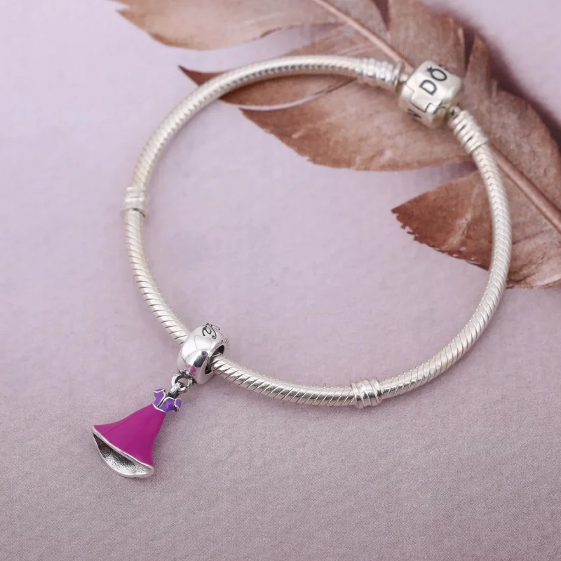 (slika za) Disney, viseči obesek Rapunzel's Dress - PANDORA - Ogled 3