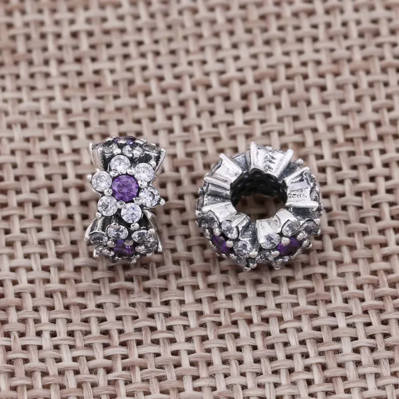 (slika za) Distančnik PANDORA Forget Me Not - 791834ACZ - Ogled 2