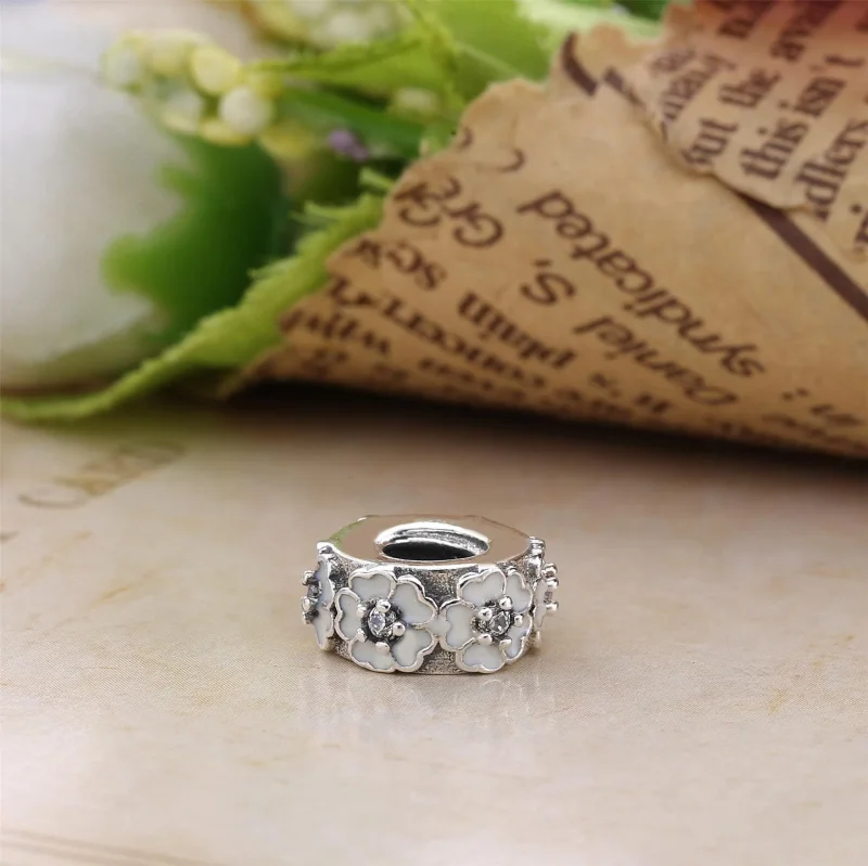 (slika za) Distančnik PANDORA Pink Primrose - 791823EN68A - Ogled 4