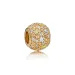 Golden Mix Pavé Charm, PANDORA Shine™ Multi-Colored CZ - 767052CSY