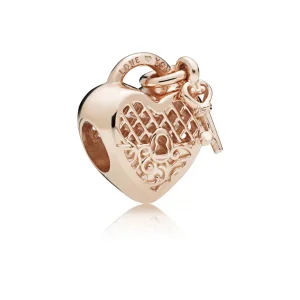 (slika za) Love You Lock Charm, PANDORA Rose™ - 787655
