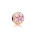 Magnolia Bloom Clip, PANDORA Rose™, Blush Pink Crystal Mixed Enamel - 782078NBP