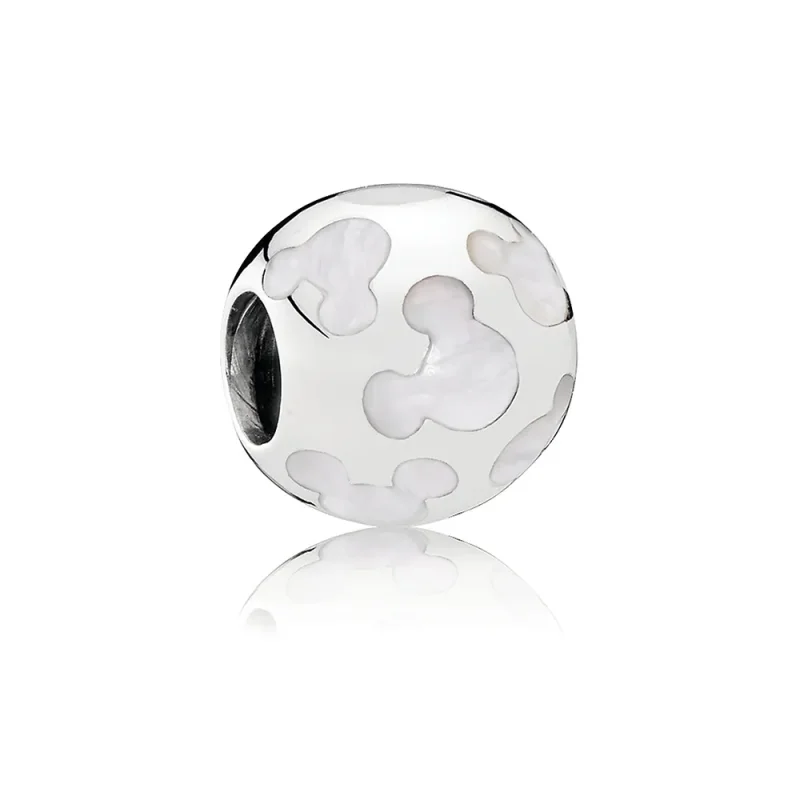 (slika za) Mickey Mouse Mother of Pearl Icon Charm by PANDORA - 7501057370023P - Slika izdelka