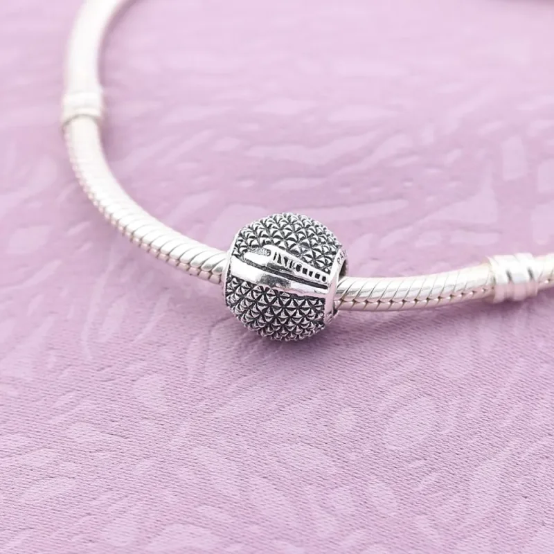 (slika za) Obesek Disney Epcot "Spaceship Earth" - PANDORA - Ogled 2