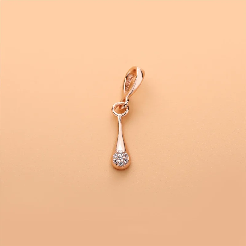 (slika za) Obesek Modern LovePods™, PANDORA Rose™ & Clear CZ Viseči - 387291CZ - Ogled 2