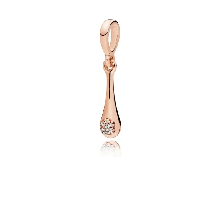 Obesek Modern LovePods™, PANDORA Rose™ & Clear CZ Viseči - 387291CZ