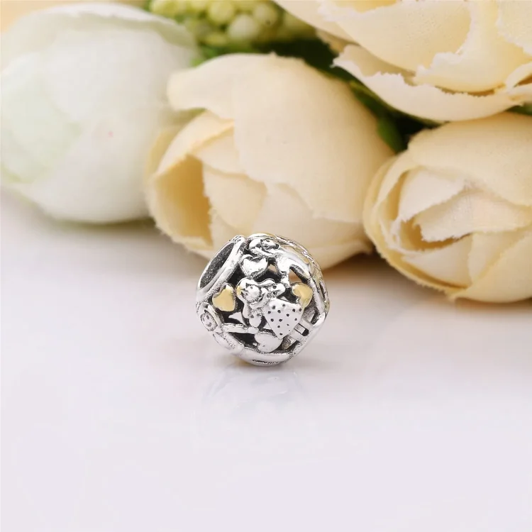 Obesek PANDORA Family Forever Hearts - 791040