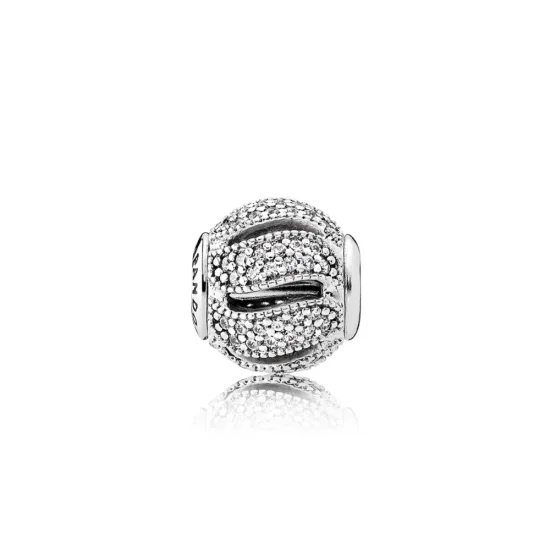 (slika za) Obesek PANDORA LOYALTY, prozoren CZ - 796074CZ