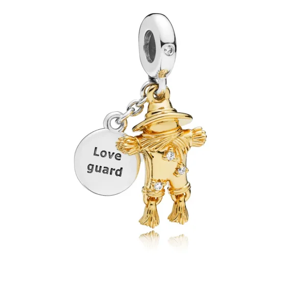 (slika za) Obesek Scarecrow Guardian, PANDORA Shine™ & Clear CZ - 767629CZ