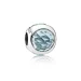 PANDORA Aqua Blue Radiant Droplet Charm - 792095NAB