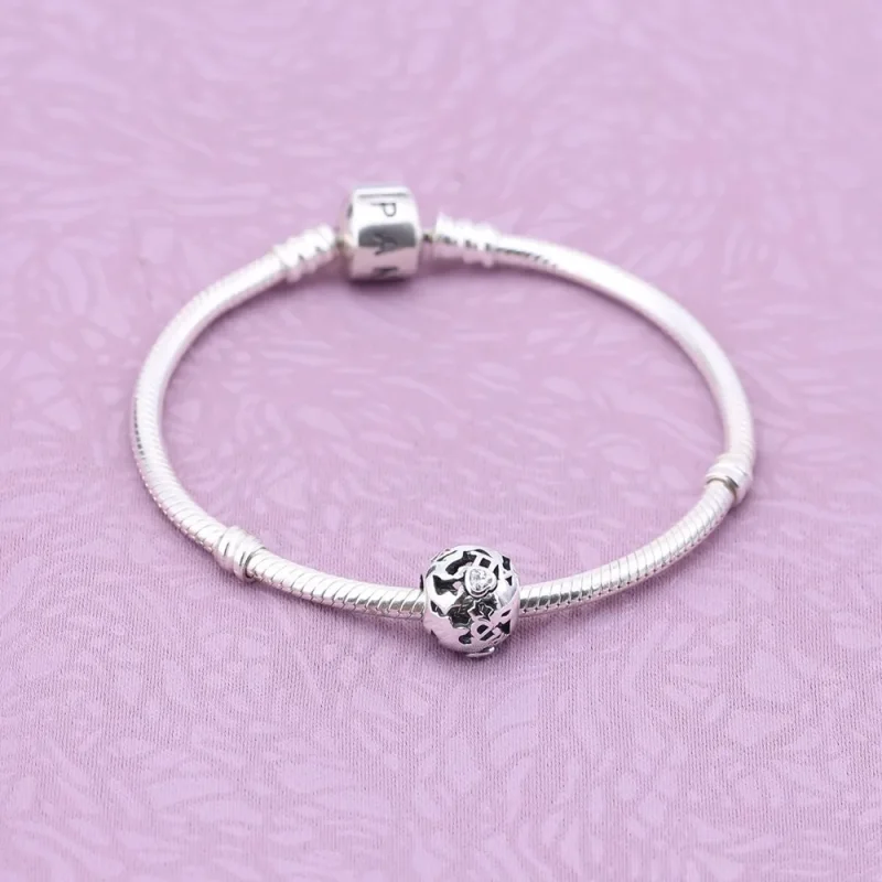 (slika za) PANDORA Around The World Openwork Charm - 791718CZ - Ogled 2