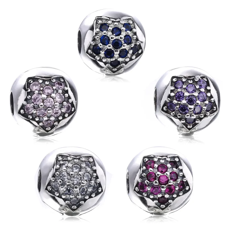 (slika za) PANDORA Big Star Pavé Clip - 791056cz - Ogled 2