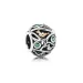 PANDORA Birds of A Feather, temno zelen Cz obesek - 791213CZN