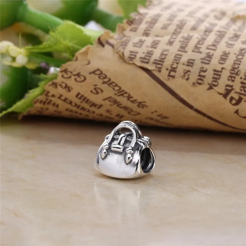 (slika za) PANDORA Bleščeč obesek za torbico, prozoren CZ - 791534CZ - Ogled 3