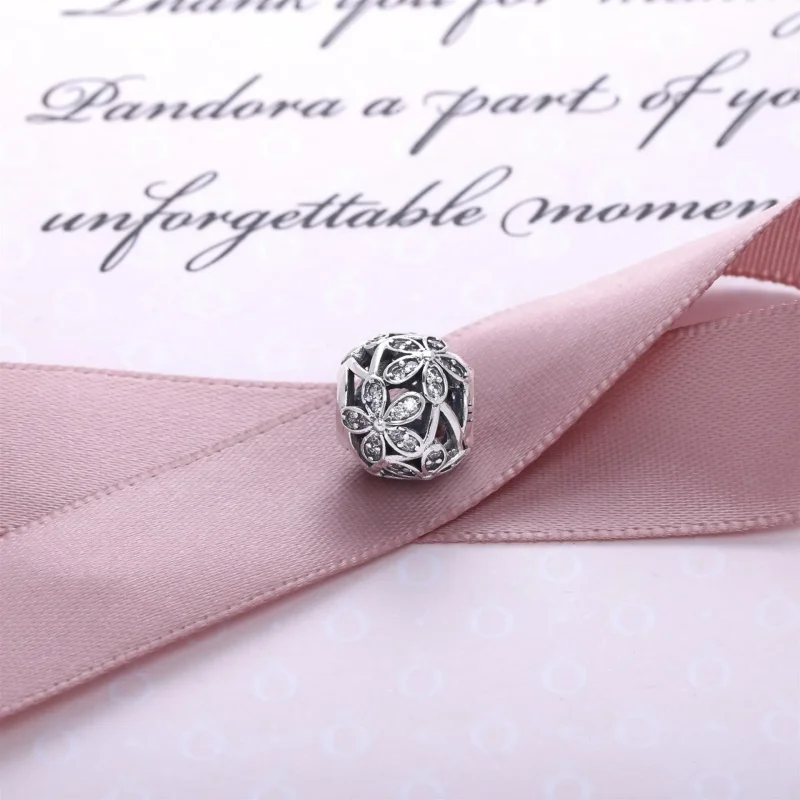 (slika za) PANDORA bleščeča travna marjetica - 791492CZ - Ogled 3