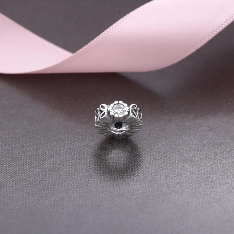 PANDORA Bleščeči distančnik za gozdne rože - 791224CZ