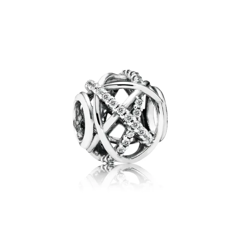 (slika za) PANDORA Bleščeči obesek Galaxy Openwork - 791388CZ - Slika izdelka