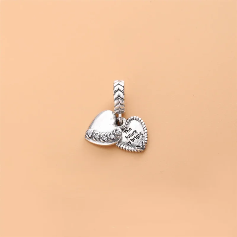 (slika za) PANDORA Bright Seeds Charm, Clear CZ - 797581CZ - Ogled 3