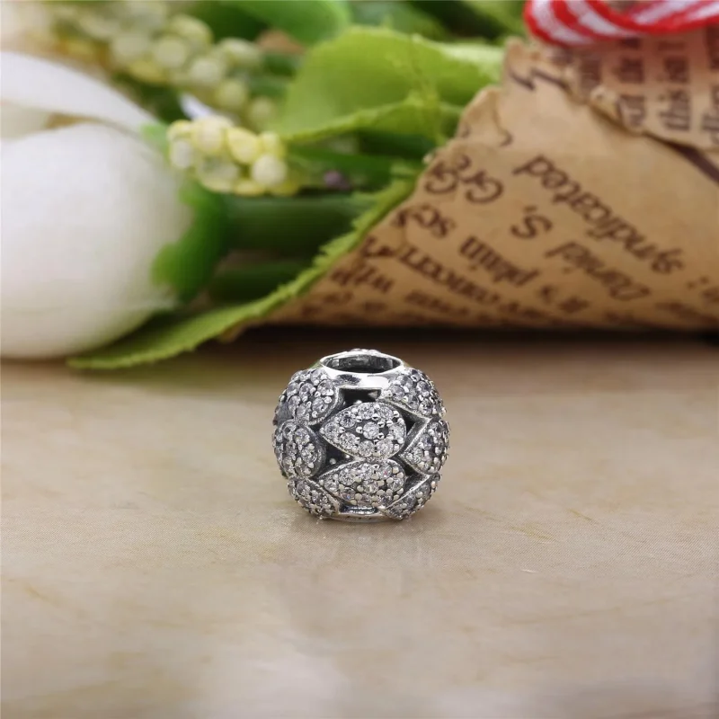 (slika za) PANDORA Cascading Glamour Clear CZ Charm - 796271CZ - Ogled 3