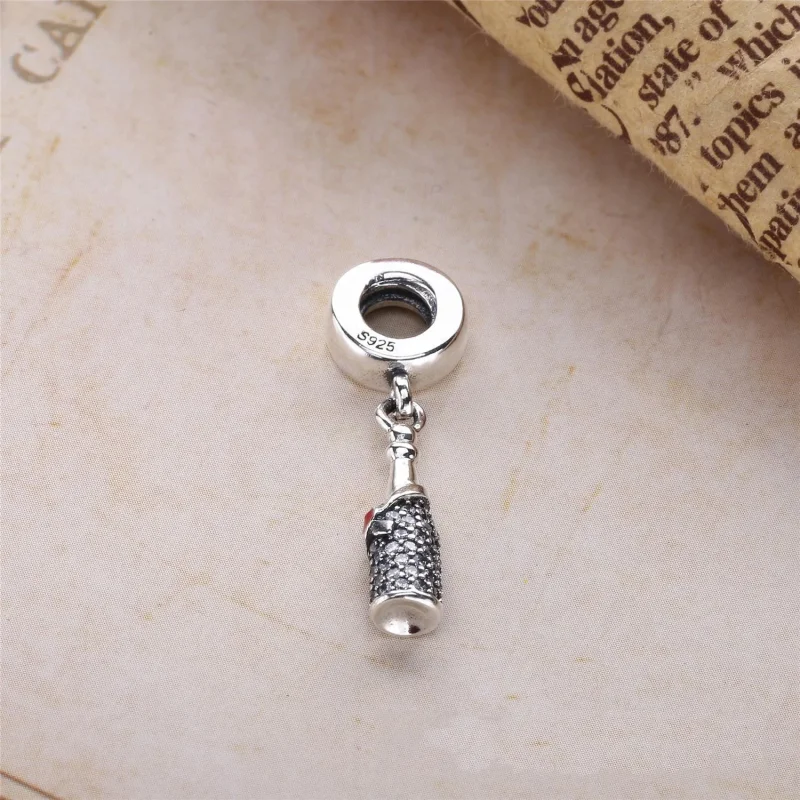 (slika za) PANDORA Celebration Time, viseči obesek iz rdečega emajla CZ - 792152CZ - Ogled 3