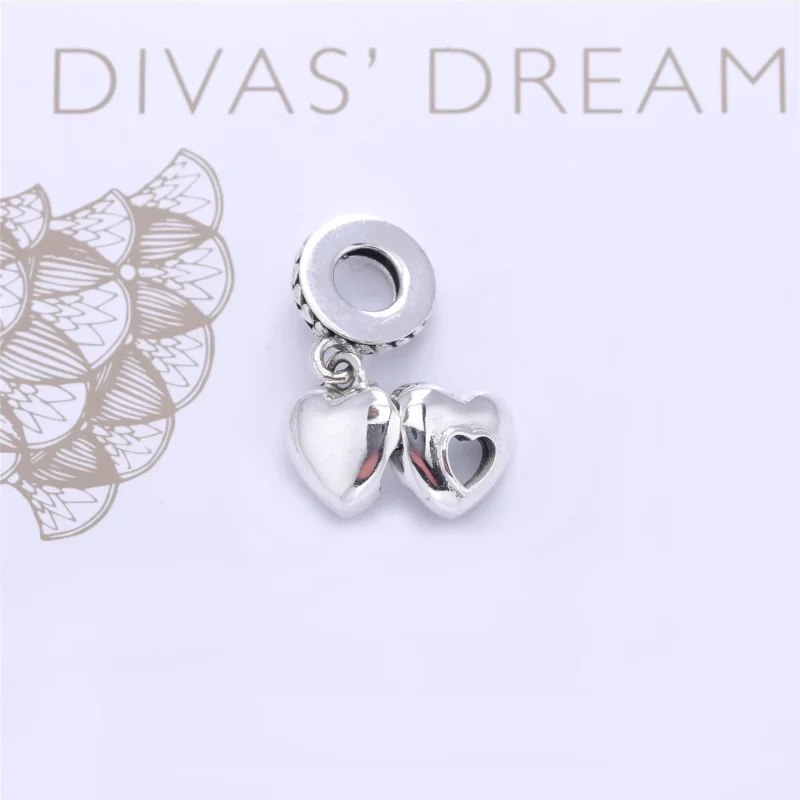 (slika za) PANDORA Club Charm 2017, 0,01ct TW h/vs diamant - 792092D Viseči - Ogled 3