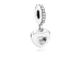 PANDORA Club Charm 2017, 0,01ct TW h/vs diamant - 792092D Viseči