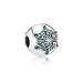 PANDORA Crystalized Snowflake Sponka, Večbarvna Crystal Clear CZ - 791997NMB