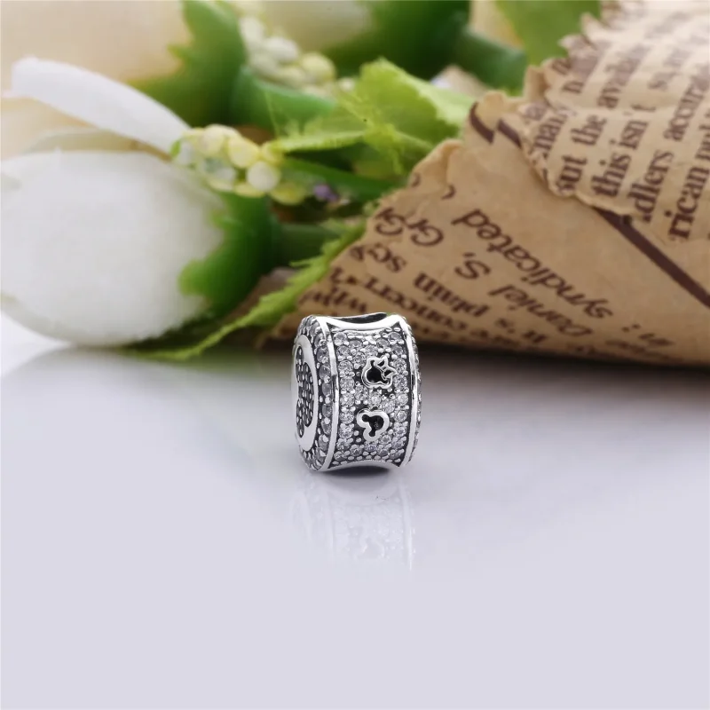 (slika za) PANDORA Disney, Mickey Minnie Sparkling Icons Charm - 791958NCK - Ogled 4