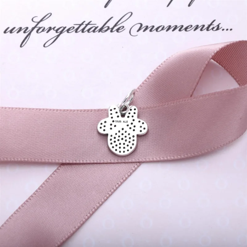 (slika za) PANDORA Disney, Viseča ikona Minnie - 791447CZ - Ogled 3