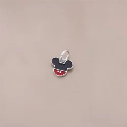 PANDORA Disney, viseči obesek z ikono Mickeyja, mešani emajl - 791461ENMX