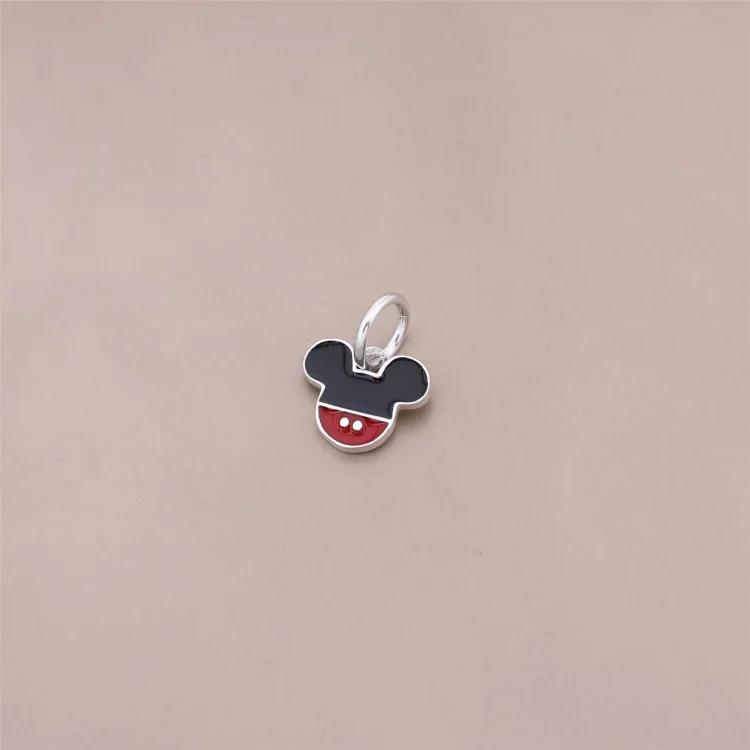 PANDORA Disney, viseči obesek z ikono Mickeyja, mešani emajl - 791461ENMX