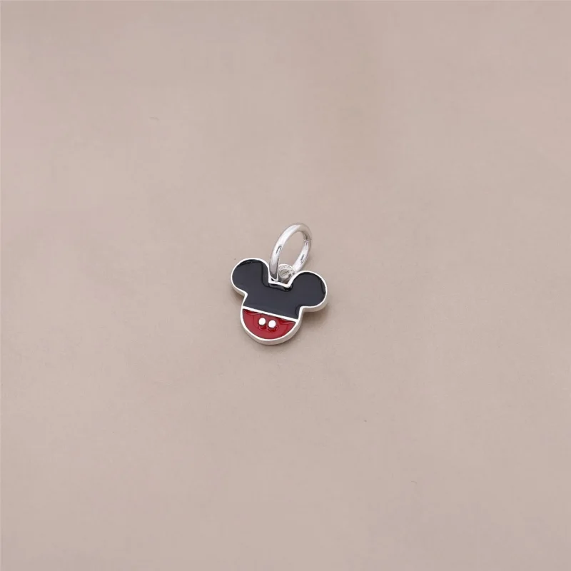 (slika za) PANDORA Disney, viseči obesek z ikono Mickeyja, mešani emajl - 791461ENMX - Ogled 2