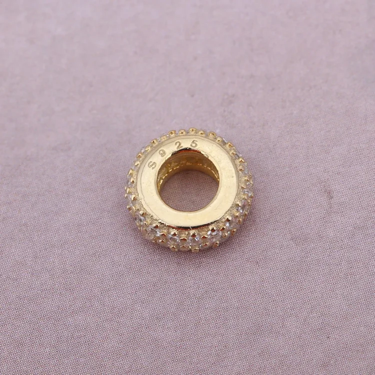 PANDORA Distančnik iz 14k roza pozlate - 781359CZ