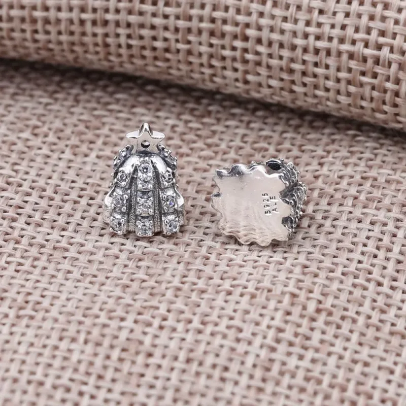 (slika za) PANDORA Drevo luči, Clear Cz Charm - 791239CZ - Ogled 2