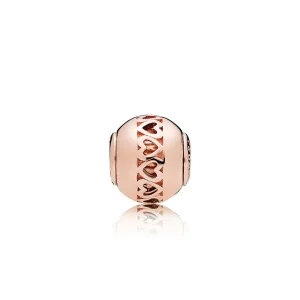 (slika za) PANDORA ESSENCE Rose™ CARING Charm - 786203