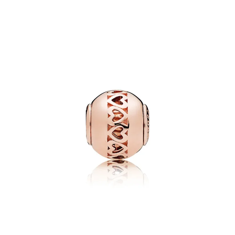 (slika za) PANDORA ESSENCE Rose™ CARING Charm - 786203 - Slika izdelka