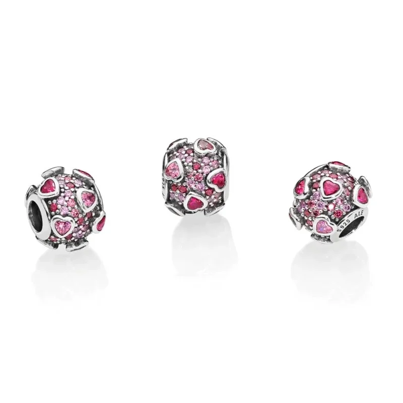 (slika za) PANDORA Explosion of Love Charm, večbarvna CZ - 796555CZSMX - Ogled 2
