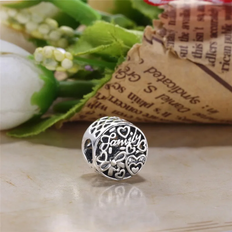 (slika za) PANDORA Family Tribute Clear CZ obesek - 796267CZ - Ogled 2